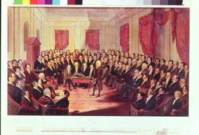 La Convención Constitucional de Virginia, 1830 de George Catlin